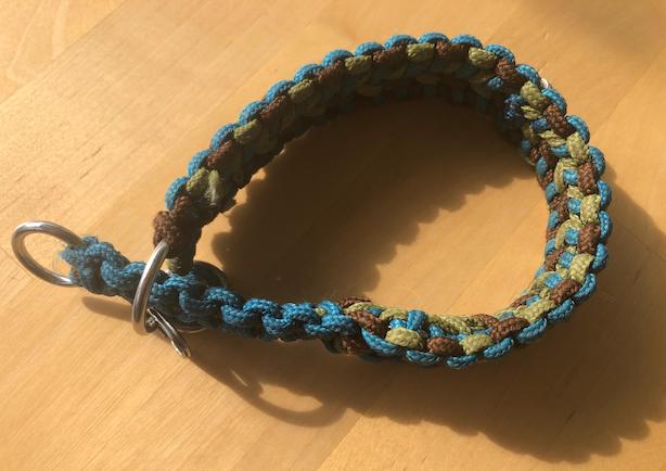 Hundehalsband Zugstop-Verschluss